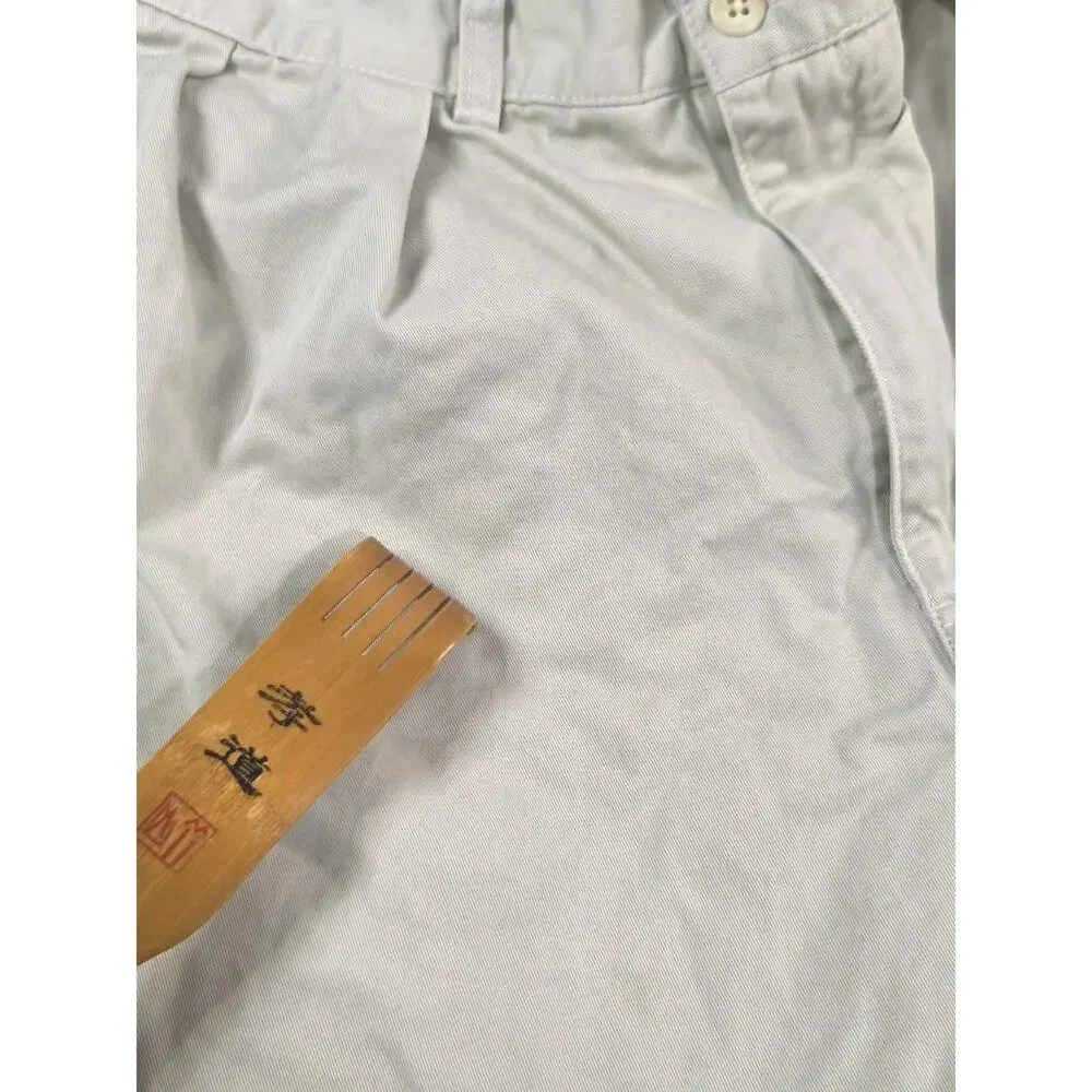 Polo Ralph Lauren Men's Beige Tyler Shorts Size 34 Classic Chino 100% Cotton C36